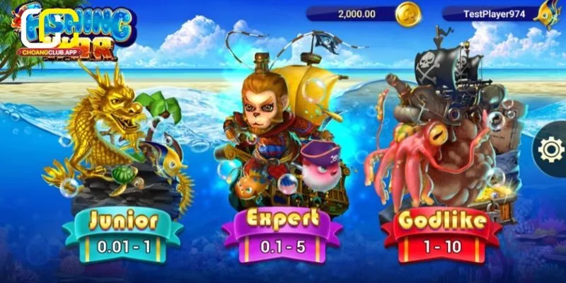 Hướng Dẫn Chơi Fishing War Trên Choangclub